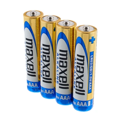 Αλκαλικές μπαταρίες AAA-LR3 Maxell 1.5V σε blister 24 τεμαχίων