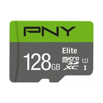 Κάρτα μνήμης microSDHC Class 10 PNY P-SDU128V11100EL-GE UHS-I U1 χωρητικότητας 128GB έως και 100 MB/s με αντάπτορα SD