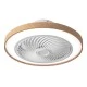 Ανεμιστήρας οροφής LIFE DC 19" με LED φωτιστικό και τηλεχειριστήριο, 32W.