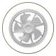Ανεμιστήρας οροφής LIFE DC 19" με LED φωτιστικό και τηλεχειριστήριο, 32W.