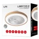 Ανεμιστήρας οροφής LIFE DC 19" με LED φωτιστικό και τηλεχειριστήριο, 32W.