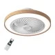 Ανεμιστήρας οροφής LIFE DC 19" με LED φωτιστικό και τηλεχειριστήριο, 32W.