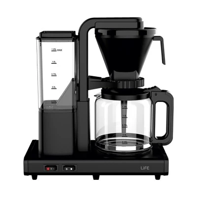 Καφετιέρα φίλτρου 1.25L 1400W LiFE SYMBOL B Flat Black 336x176x356mm