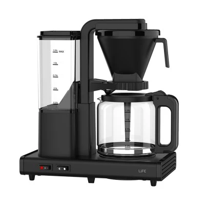 Καφετιέρα φίλτρου 1.25L 1400W LiFE SYMBOL B Flat Black 336x176x356mm