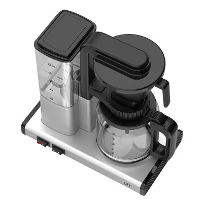Καφετιέρα φίλτρου 1.25L 1400W LiFE SYMBOL S Silver Matt 336x176x356cm Καφετιέρα φίλτρου 1.25L 1400W LiFE SYMBOL S Silver Matt 336x176x356cm