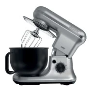 Κουζινομηχανή LIFE ARGENTO Silver Matt Series 1200W με inox κάδο μίξης 5L
