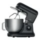 Κουζινομηχανή με inox κάδο μίξης 12L 1800W LiFE BOSS Flat Black με 8 ταχύτητες & LED οθόνη