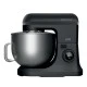 Κουζινομηχανή με inox κάδο μίξης 12L 1800W LiFE BOSS Flat Black με 8 ταχύτητες & LED οθόνη