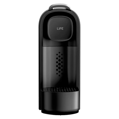 Μηχανή espresso κάψουλας LiFE TRASTEVERE 20bar 1400W για κάψουλες Nespresso® με δοχείο 550ml και 3 δόσεις, μαύρη