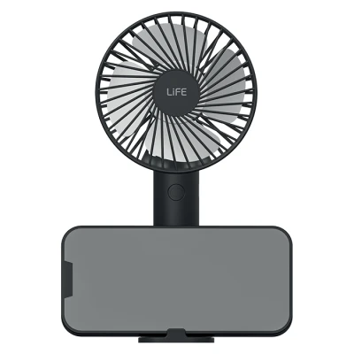 Ανεμιστήρας χειρός LiFE Be.Cool 3.6” επαναφορτιζόμενος 4.5W με 3 ταχύτητες, USB-C και βάση στήριξης Ανεμιστήρας χειρός LiFE Be.Cool 3.6” επαναφορτιζόμενος 4.5W με 3 ταχύτητες, USB-C και βάση στήριξης