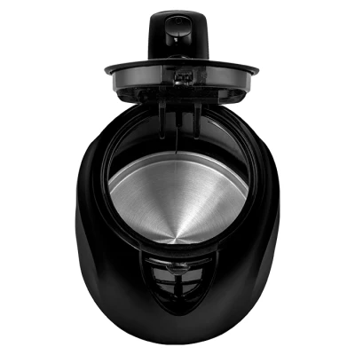 Βραστήρας LiFE Premiere Black 1.0L 1100W με κρυφό θερμαντικό στοιχείο, περιστροφή 360° και μαύρο χρώμα