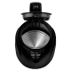 Βραστήρας LiFE Premiere Black 1.0L 1100W με κρυφό θερμαντικό στοιχείο, περιστροφή 360° και μαύρο χρώμα