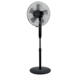Ανεμιστήρας ορθοστάτης LiFE Maistrali 16" 40W με τηλεχειριστήριο, 3 ταχύτητες, 2 προγράμματα και χρονοδιακόπτη