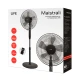 Ανεμιστήρας ορθοστάτης LiFE Maistrali 16" 40W με τηλεχειριστήριο, 3 ταχύτητες, 2 προγράμματα και χρονοδιακόπτη Ανεμιστήρας ορθοστάτης LiFE Maistrali 16" 40W με τηλεχειριστήριο, 3 ταχύτητες, 2 προγράμματα και χρονοδιακόπτη