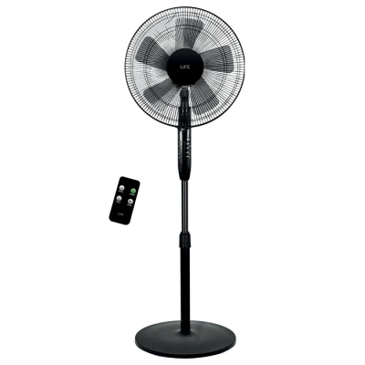 Ανεμιστήρας ορθοστάτης LiFE Maistrali 16" 40W με τηλεχειριστήριο, 3 ταχύτητες, 2 προγράμματα και χρονοδιακόπτη Ανεμιστήρας ορθοστάτης LiFE Maistrali 16" 40W με τηλεχειριστήριο, 3 ταχύτητες, 2 προγράμματα και χρονοδιακόπτη