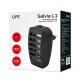 Ηλεκτρική συσκευή εξόντωσης εντόμων LiFE Salvia L1 1W με UV-A LED, διακόπτη ON/OFF και μαύρο χρώμα