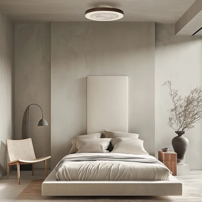 Ανεμιστήρας οροφής LiFE FENG DC 19" με LED φωτιστικό, τηλεχειριστήριο και 6 ταχύτητες 20W σε λευκό με στοιχεία σκούρου ξύλου Ανεμιστήρας οροφής LiFE FENG DC 19" με LED φωτιστικό, τηλεχειριστήριο και 6 ταχύτητες 20W σε λευκό με στοιχεία σκούρου ξύλου