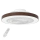 Ανεμιστήρας οροφής LiFE FENG DC 19" με LED φωτιστικό, τηλεχειριστήριο και 6 ταχύτητες 20W σε λευκό με στοιχεία σκούρου ξύλου Ανεμιστήρας οροφής LiFE FENG DC 19" με LED φωτιστικό, τηλεχειριστήριο και 6 ταχύτητες 20W σε λευκό με στοιχεία σκούρου ξύλου