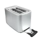 Αυτόματη φρυγανιέρα LiFE Crunchy Silver Matt 2 θέσεων 750W με 7 επίπεδα φρυγανίσματος και λειτουργίες απόψυξης/αναθέρμανσης ασημί ματ