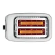 Αυτόματη φρυγανιέρα LiFE Crunchy Silver Matt 2 θέσεων 750W με 7 επίπεδα φρυγανίσματος και λειτουργίες απόψυξης/αναθέρμανσης ασημί ματ