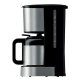 Καφετιέρα φίλτρου LiFE Java με κανάτα θερμός 1.2L 800W σε ασημί-μαύρο