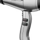 Επαγγελματικό σεσουάρ μαλλιών VALERA SWISS SILENT JET 8600 D με AC μοτέρ 2400W και καλώδιο με σύστημα Rotocord στη λαβή για περιστροφή 360° σε ασημί χρώμα