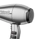 Επαγγελματικό σεσουάρ μαλλιών VALERA SWISS SILENT JET 8600 D με AC μοτέρ 2400W και καλώδιο με σύστημα Rotocord στη λαβή για περιστροφή 360° σε ασημί χρώμα