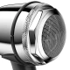 Σεσουάρ μαλλιών Valera Swiss Steel-Master Light Chrome 2000W με μοτέρ DELTA-DRIVE, ιονισμό και ασημί/μαύρο φινίρισμα