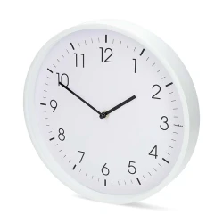Ρολόι τοίχου Nedis 233-2872 quartz αθόρυβο 30 cm λευκό