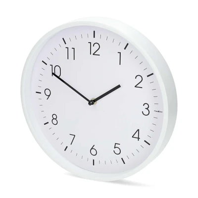 Ρολόι τοίχου Nedis 233-2872 quartz αθόρυβο 30 cm λευκό Ρολόι τοίχου Nedis 233-2872 quartz αθόρυβο 30 cm λευκό