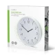 Ρολόι τοίχου Nedis 233-2872 quartz αθόρυβο 30 cm λευκό Ρολόι τοίχου Nedis 233-2872 quartz αθόρυβο 30 cm λευκό