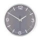 Ρολόι τοίχου Nedis 233-2873 αθόρυβο quartz 30cm σε γκρι χρώμα