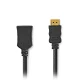 Καλώδιο προέκτασης HDMI High Speed with Ethernet 2m αρσενικό-θηλυκό με επίχρυσες επαφές μαύρο 233-2884 Καλώδιο προέκτασης HDMI High Speed with Ethernet 2m αρσενικό-θηλυκό με επίχρυσες επαφές μαύρο 233-2884