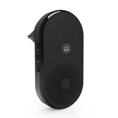 Κουδούνι εσωτερικό plug-in smart Nedis 233-2888 ασύρματο μαύρο με RF 433MHz και 55 μελωδίες