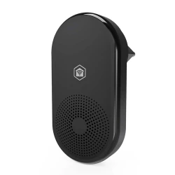 Κουδούνι εσωτερικό plug-in smart Nedis 233-2888 ασύρματο μαύρο με RF 433MHz και 55 μελωδίες