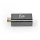 Αντάπτορας Nedis High Speed HDMI με Ethernet mini HDMI αρσενικό σε HDMI θηλυκό με επίχρυσες επαφές σε σκούρο γκρι