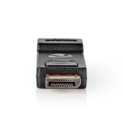 Αντάπτορας Nedis CCGB37915BK DisplayPort αρσενικό σε HDMI θηλυκό 1080p@60Hz μαύρο