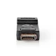 Αντάπτορας Nedis CCGB37915BK DisplayPort αρσενικό σε HDMI θηλυκό 1080p@60Hz μαύρο