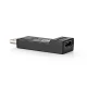 Αντάπτορας Nedis CCGB37915BK DisplayPort αρσενικό σε HDMI θηλυκό 1080p@60Hz μαύρο