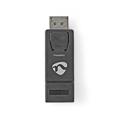 Αντάπτορας Nedis CCGB37915BK DisplayPort αρσενικό σε HDMI θηλυκό 1080p@60Hz μαύρο