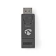 Αντάπτορας Nedis CCGB37915BK DisplayPort αρσενικό σε HDMI θηλυκό 1080p@60Hz μαύρο