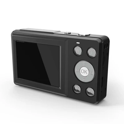 Ψηφιακή φωτογραφική μηχανή Nedis 4K με διπλή οθόνη LCD 2.4" και 1.3