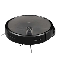 Σκούπα ρομπότ Nedis SmartLife 233-2895 Wi-Fi 3 σε 1 με σκούπισμα, αναρρόφηση και σφουγγάρισμα 2000Pa, κάδο 0.6L και μαύρο χρώμα