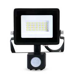 Προβολέας LED Nedis 20W με αισθητήρα κίνησης PIR 1620lm 4000K IP44 μαύρος
