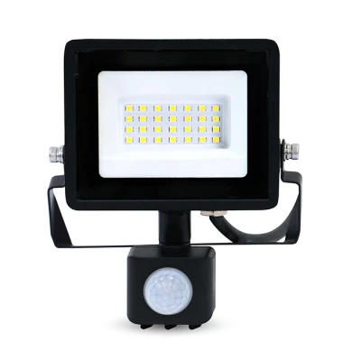 Προβολέας LED Nedis 20W με αισθητήρα κίνησης PIR 1620lm 4000K IP44 μαύρος Προβολέας LED Nedis 20W με αισθητήρα κίνησης PIR 1620lm 4000K IP44 μαύρος