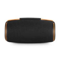 Ηχείο Bluetooth TWS Nedis 60W με RGB φωτισμό, Bluetooth 5.4, IPX4, μαύρο/πορτοκαλί