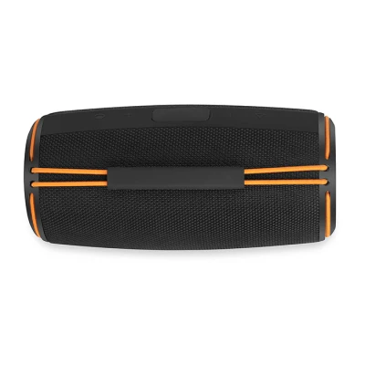 Ηχείο Bluetooth TWS Nedis 60W με RGB φωτισμό, Bluetooth 5.4, IPX4, μαύρο/πορτοκαλί