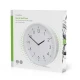 Ρολόι τοίχου Nedis 233-2906 αναλογικό quartz 36cm με αθόρυβη λειτουργία και μεγάλους αριθμούς σε λευκό χρώμα Ρολόι τοίχου Nedis 233-2906 αναλογικό quartz 36cm με αθόρυβη λειτουργία και μεγάλους αριθμούς σε λευκό χρώμα