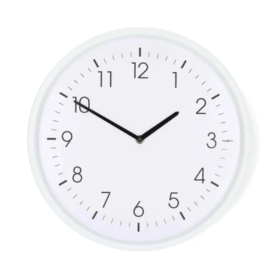 Ρολόι τοίχου Nedis 233-2906 αναλογικό quartz 36cm με αθόρυβη λειτουργία και μεγάλους αριθμούς σε λευκό χρώμα Ρολόι τοίχου Nedis 233-2906 αναλογικό quartz 36cm με αθόρυβη λειτουργία και μεγάλους αριθμούς σε λευκό χρώμα