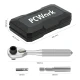 Σετ καστάνιας ακριβείας PCWork PCW08L 42 τεμαχίων με 30 μύτες, 9 καρυδάκια, 2 αντάπτορες και μαγνητική θήκη μεταφοράς Σετ καστάνιας ακριβείας PCWork PCW08L 42 τεμαχίων με 30 μύτες, 9 καρυδάκια, 2 αντάπτορες και μαγνητική θήκη μεταφοράς
